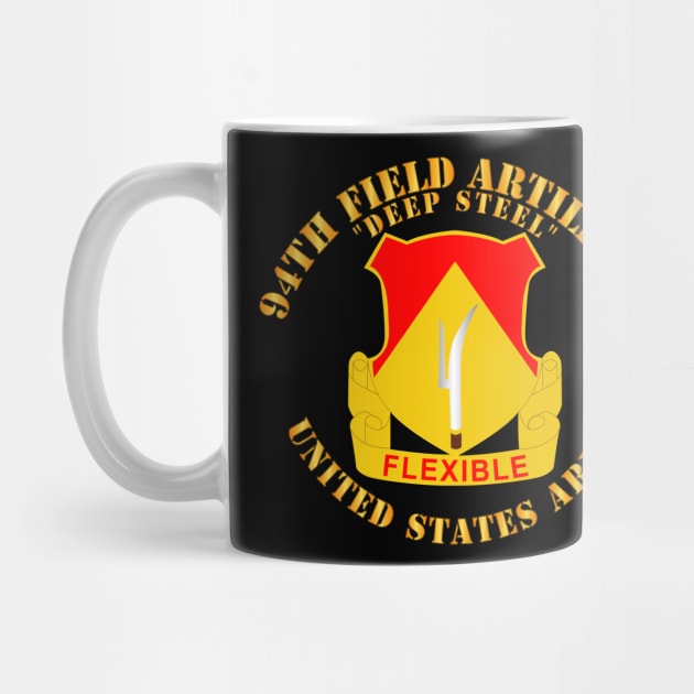 94th Field Artillery Regiment - Deep Steel w DUI by twix123844